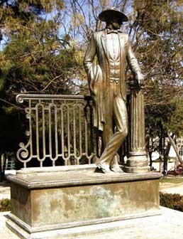 A monument of L. Gudiashvili, Tbilisi